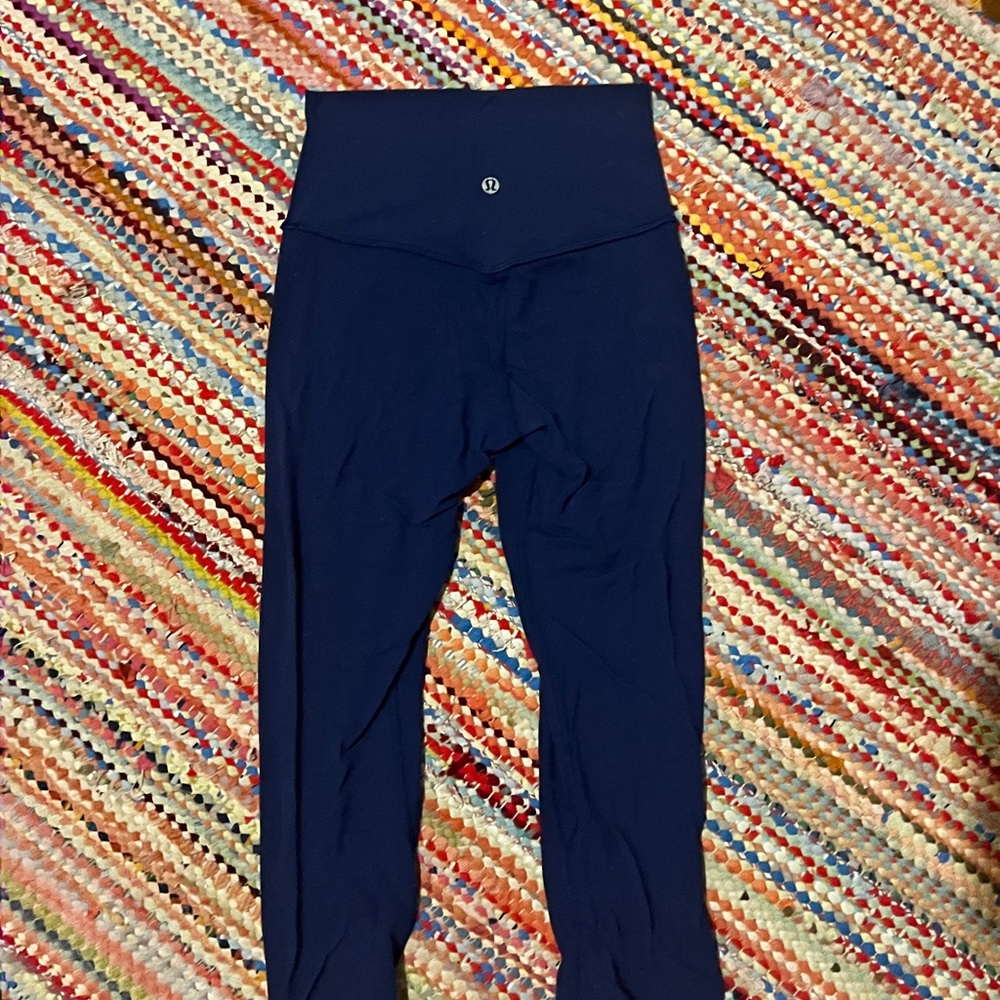 Lululemon Athletica Deep Blue Leggings
